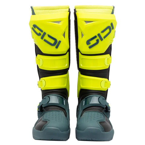 Botas Sidi Crosscore Petrol/Yellow Fluo