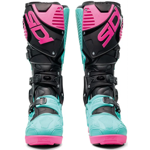 Botas SIDI Crossfire 3 SRS Black/Mint/Pink