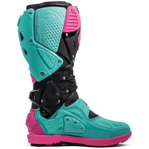 Botas SIDI Crossfire 3 SRS Black/Mint/Pink