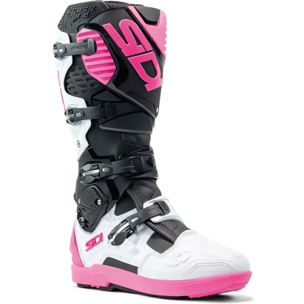 Botas SIDI Crossfire 3 SRS Black/White/Pink