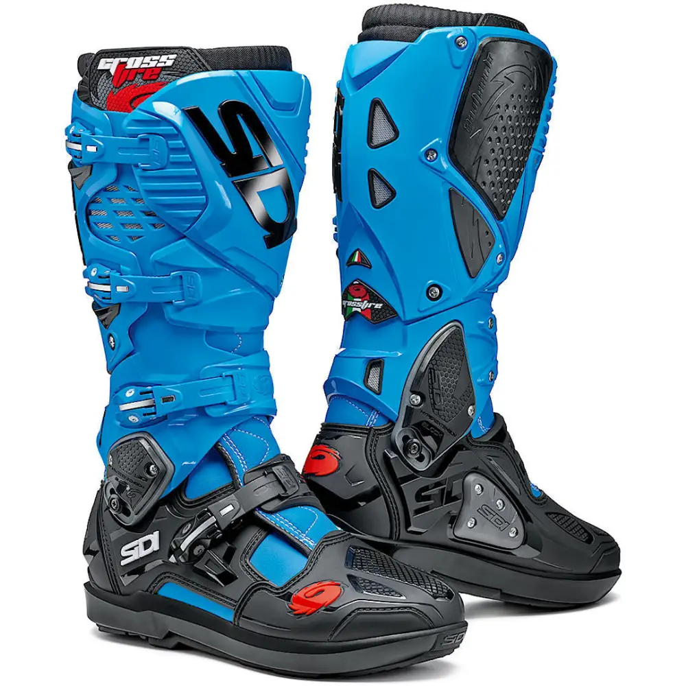 Botas SIDI Crossfire 3 SRS Light Blue/Black