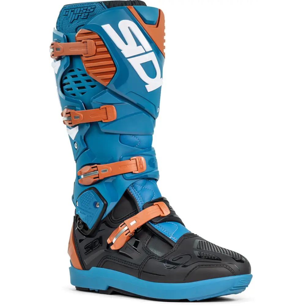 Botas SIDI Crossfire 3 SRS Petrol/Bronze