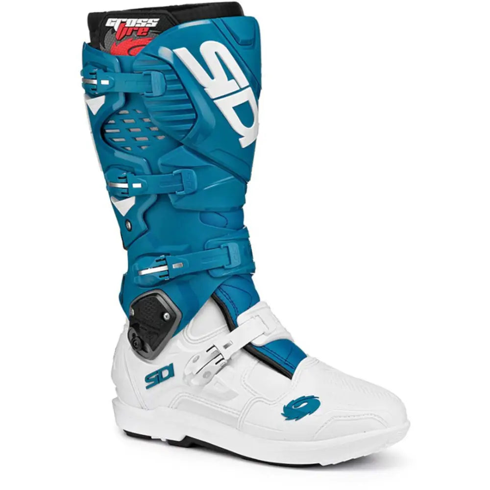 Botas SIDI Crossfire 3 SRS White/Petrol