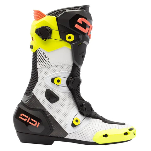 Botas SIDI Mag-2 Air Fluo Yellow/Fluo Coral
