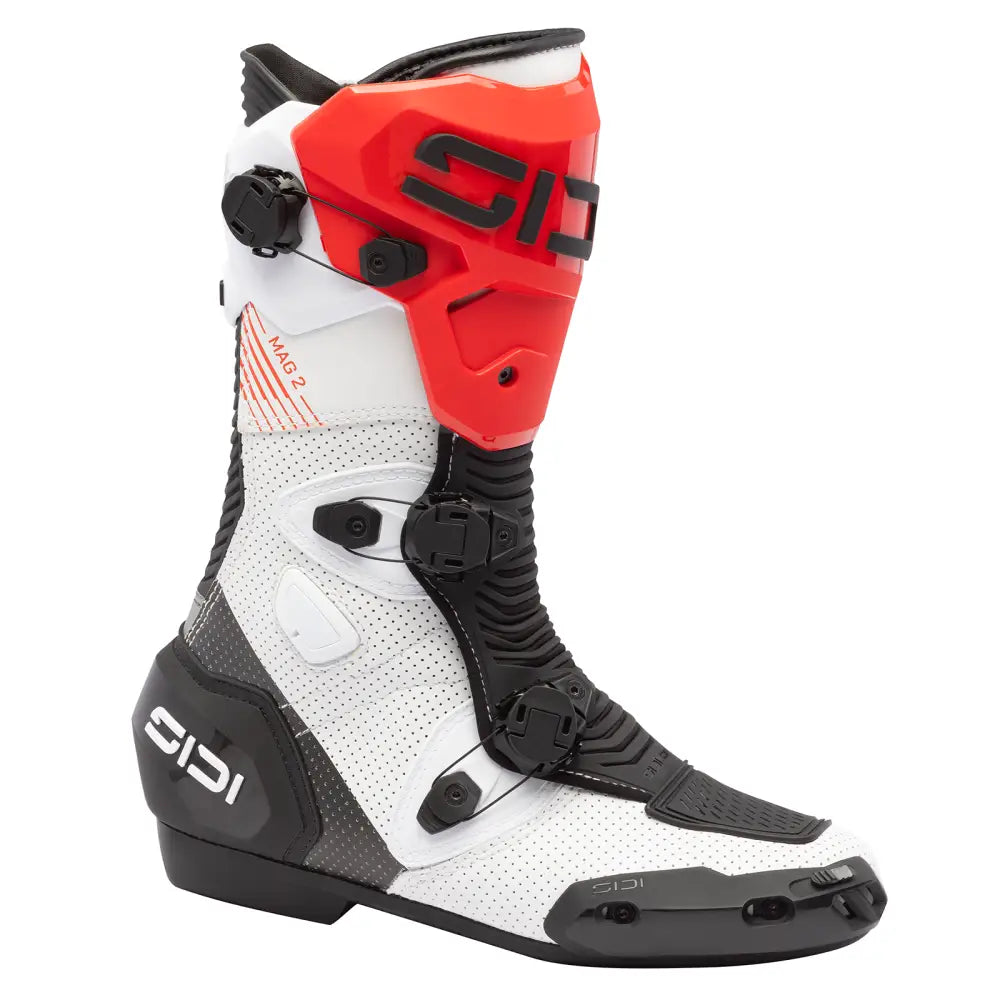 Botas SIDI Mag-2 Air White/Black/Red