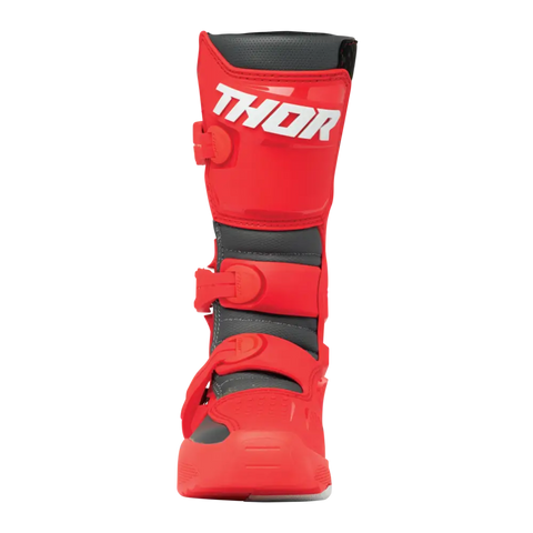 Botas Thor Blitz XR para Niño Red/Charcoal
