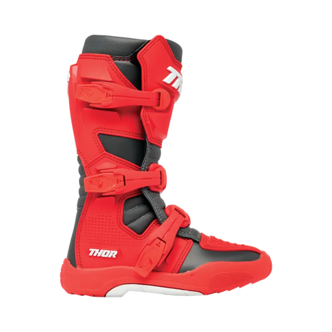 Botas Thor Blitz XR para Niño Red/Charcoal
