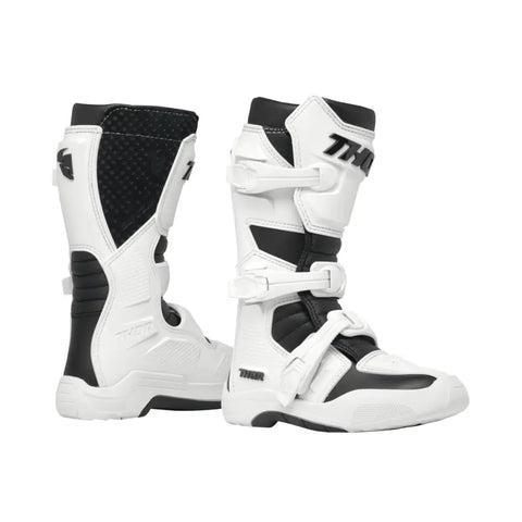 Botas Thor Blitz XR para Niño White/Black