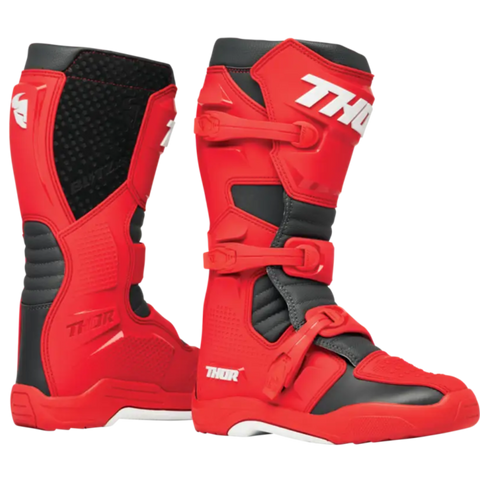 Botas Thor Blitz XR Red/Charcoal
