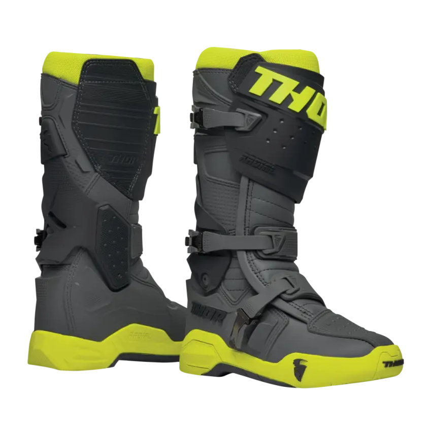 Botas Thor Radial Gray/Flo Yellow