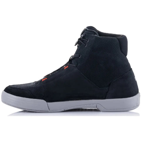 Botines Alpinestars Chrome Black/Cool Gray/Red Fluo