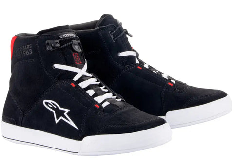 Botines Alpinestars Chrome Black/White/Bright Red