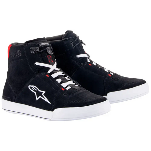 Botines Alpinestars Chrome Black/White/Bright Red
