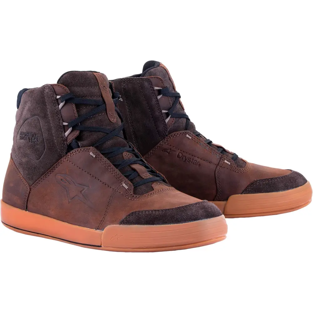 Botines Alpinestars Chrome Crafted Drystar® Brown/Gum