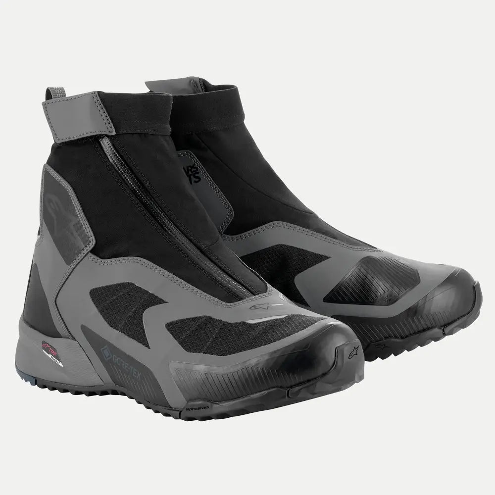 Botines Alpinestars CR-8 Gore-Tex Black/Dark Gray/Petrol/Blue
