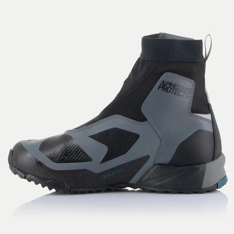 Botines Alpinestars CR-8 Gore-Tex Black/Dark Gray/Petrol/Blue