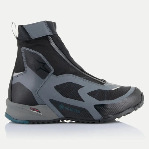 Botines Alpinestars CR-8 Gore-Tex Black/Dark Gray/Petrol/Blue