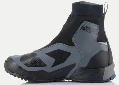 Botines Alpinestars CR-8 Gore-Tex Black/Dark Gray/Petrol/Blue (Talla 10 US/EU 43)