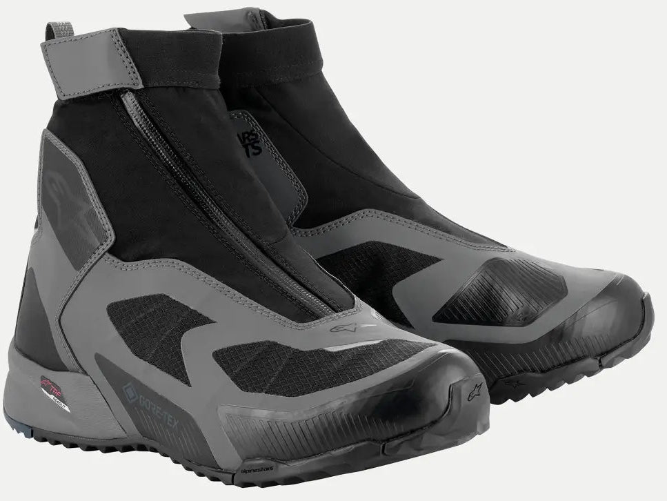 Botines Alpinestars CR-8 Gore-Tex Black/Dark Gray/Petrol/Blue (Talla 10 US/EU 43)