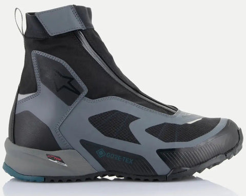 Botines Alpinestars CR-8 Gore-Tex Black/Dark Gray/Petrol/Blue (Talla 10 US/EU 43)
