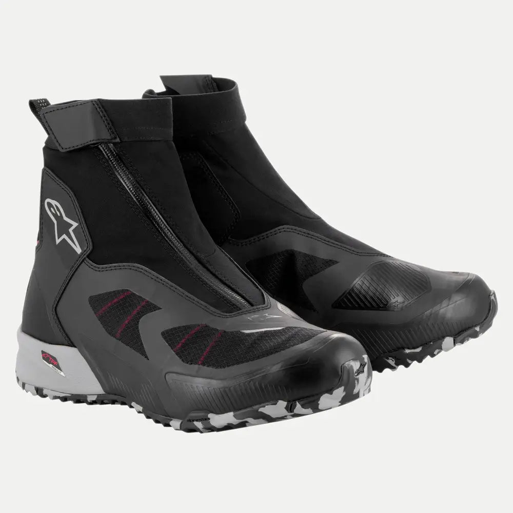 Botines Alpinestars CR-8 Gore-Tex Black/Mid Gray/Bright Red