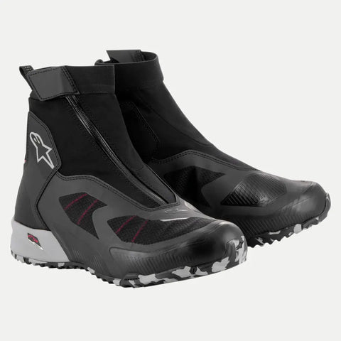 Botines Alpinestars CR-8 Gore-Tex Black/Mid Gray/Bright Red