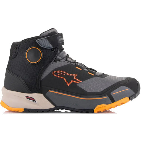 Botines Alpinestars CR-X Drystar Black/Light Brown/Orange