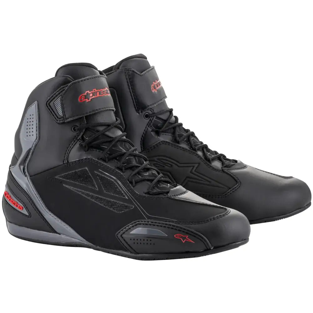 Botines Alpinestars Faster-3 Drystar Black/Gray/Red