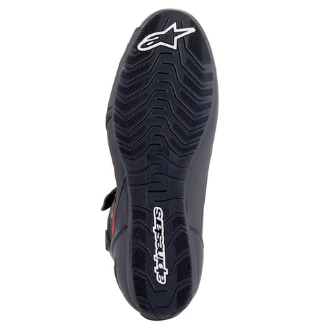 Botines Alpinestars Faster-3 Rideknit Black/Dark Gray/Bright Red