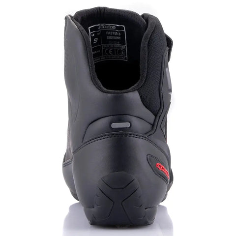 Botines Alpinestars Faster-3 Rideknit Black/Dark Gray/Bright Red