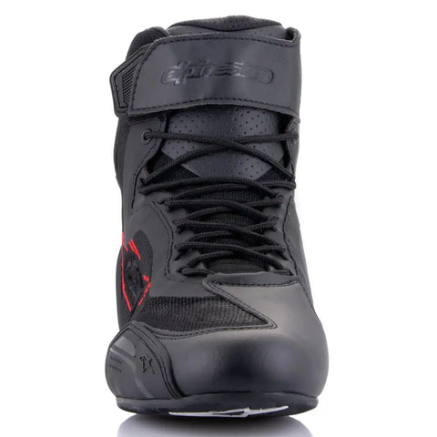 Botines Alpinestars Faster-3 Rideknit Black/Dark Gray/Bright Red