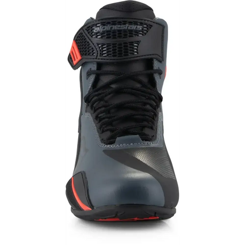 Botines Alpinestars Faster-4 Black/Gray/Red Fluo