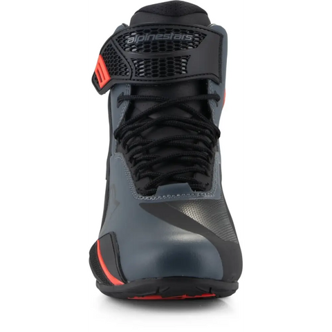 Botines Alpinestars Faster-4 Black/Gray/Red Fluo