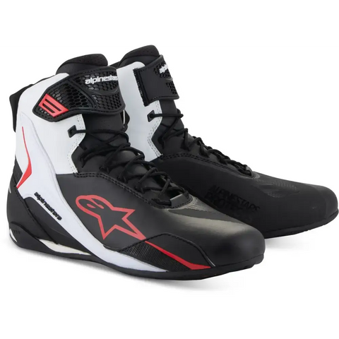 Botines Alpinestars Faster-4 Black/White/Red