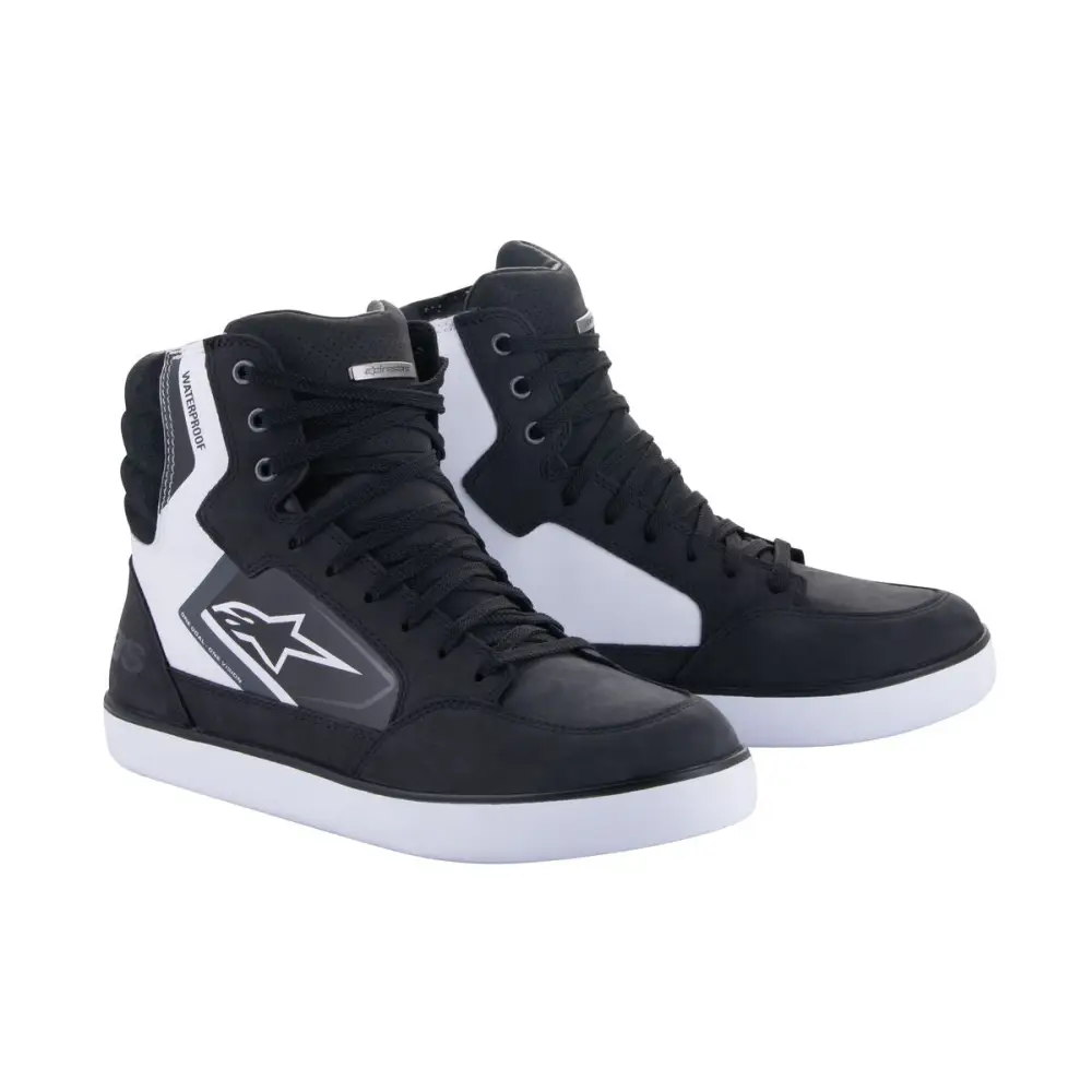 Botines Alpinestars J-6 WP Black/White/Cool Gray