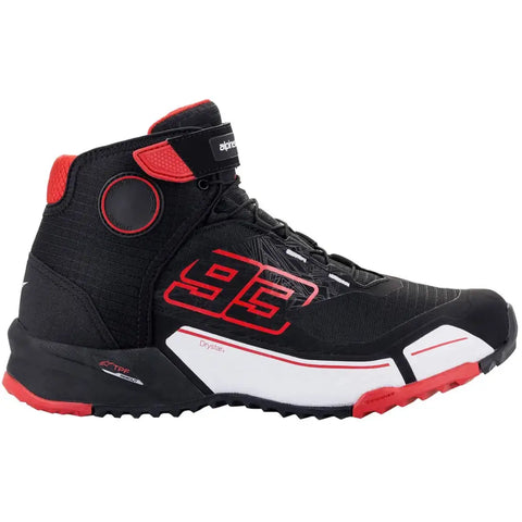 Botines Alpinestars MM93 CR-X Drystar Black/Red/White