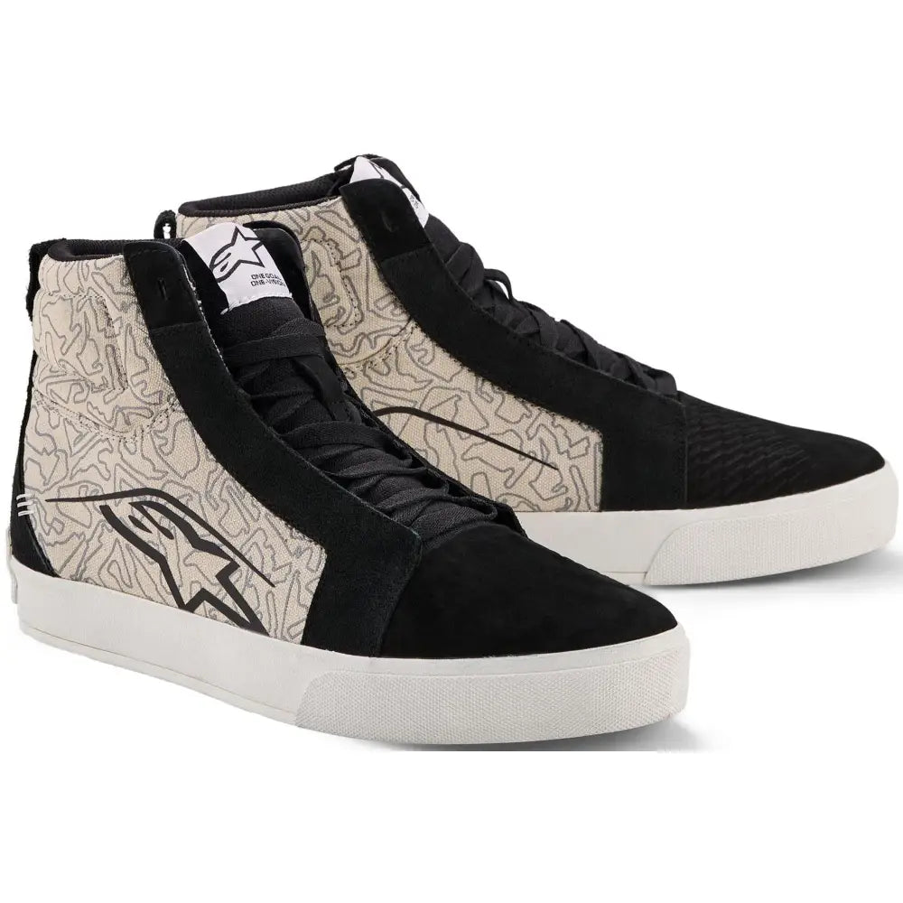 Botines Alpinestars Ride-63 Canvas Black/Cool Gray/White