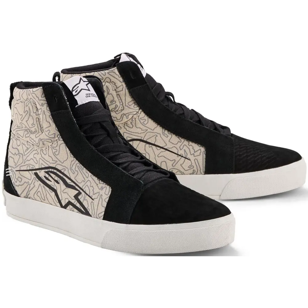 Botines Alpinestars Ride-63 Canvas Black/Cool Gray/White