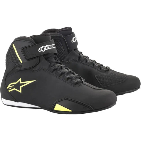 Botines Alpinestars Sektor Black/Fluo Yellow