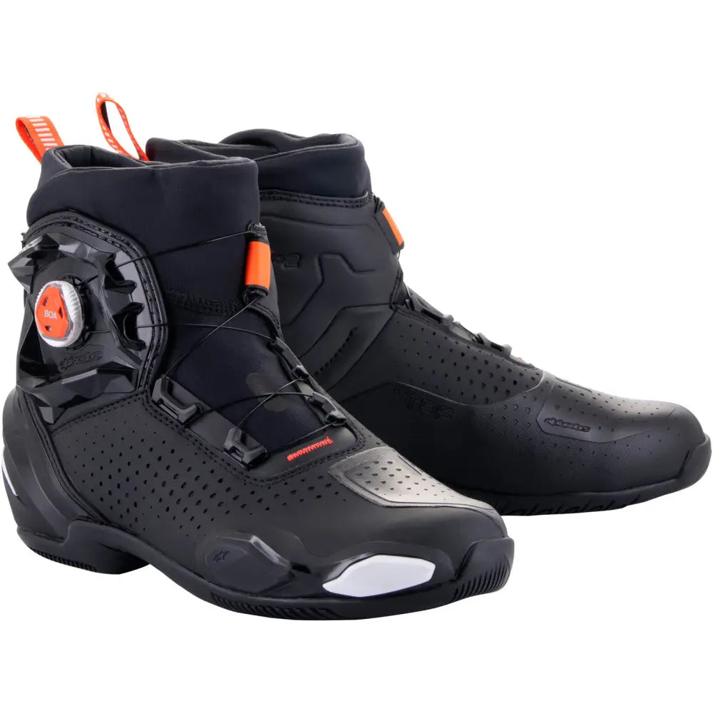 Botines Alpinestars SP-2 Black/White/Red Fluo
