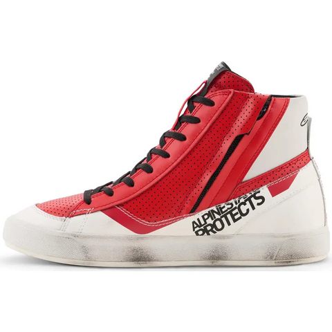 Botines Alpinestars Stated Flair White/Bright Red