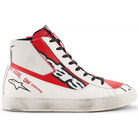 Botines Alpinestars Stated Flair White/Bright Red