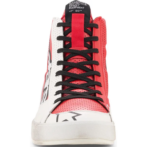 Botines Alpinestars Stated Flair White/Bright Red