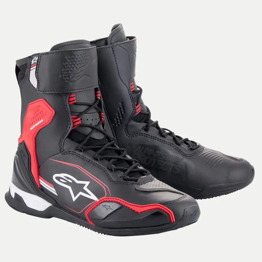 Botines Alpinestars Superfaster Black/Bright Red/White