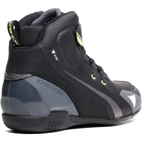 Botines Dainese Herian D-WP  Black/White/Yellow Fluo