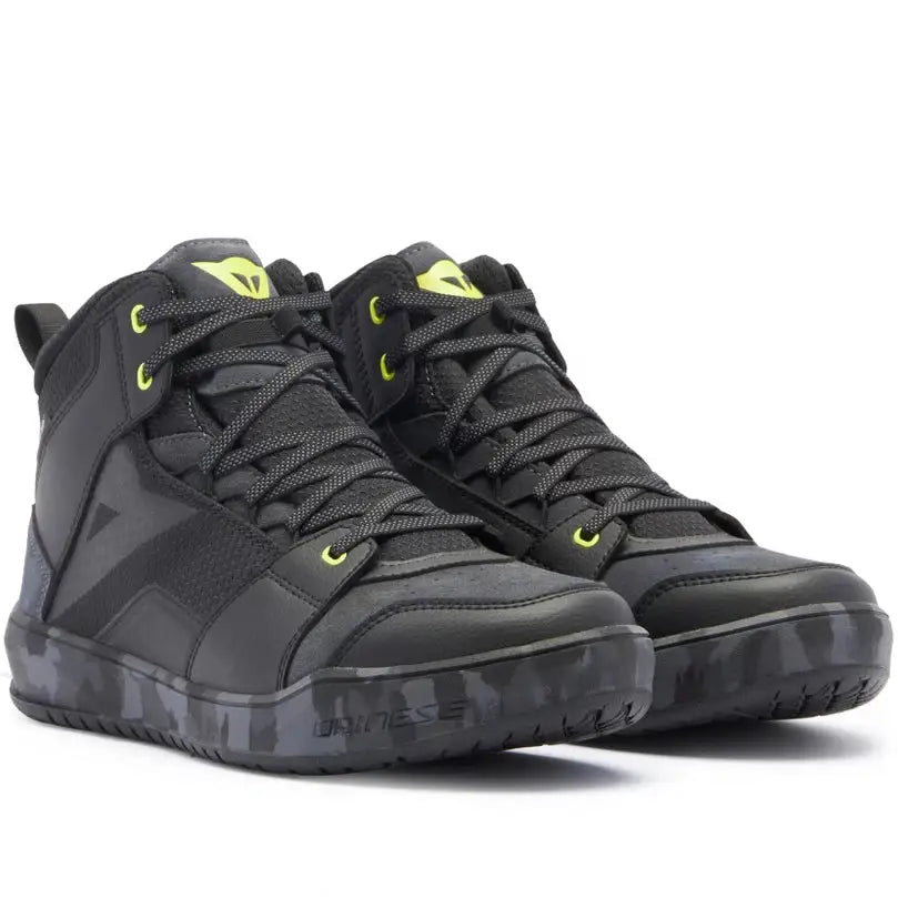Botines Dainese Suburb WP Black/Dark Grey/Yellow
