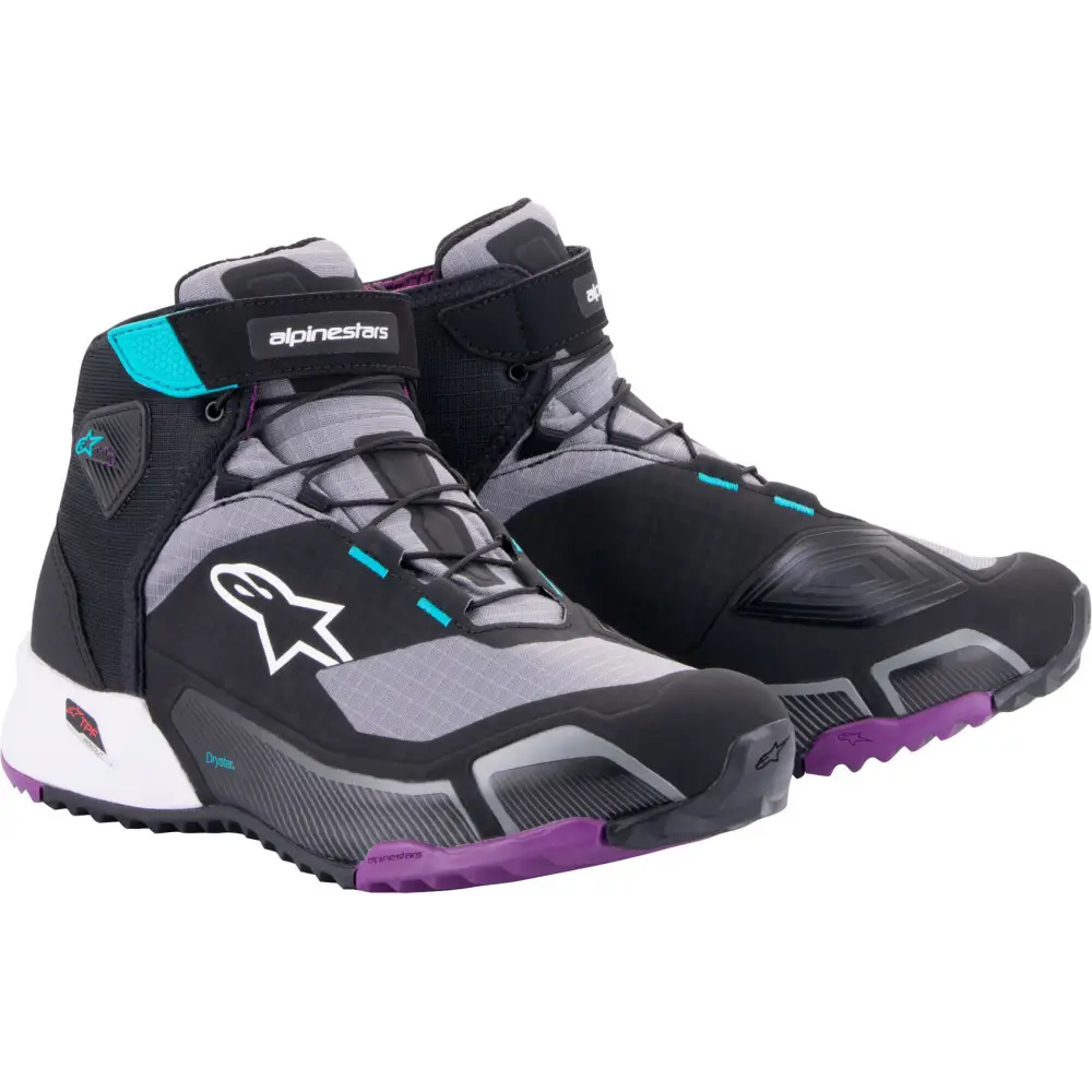 Botines de Mujer Alpinestars Stella CR-X Drystar Black/Gray/Plum Teal