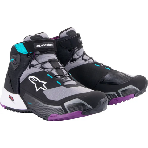 Botines de Mujer Alpinestars Stella CR-X Drystar Black/Gray/Plum Teal