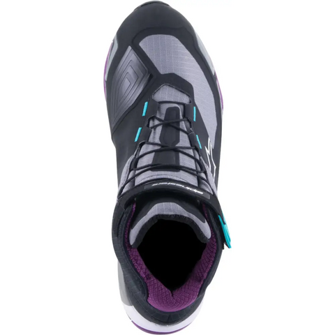 Botines de Mujer Alpinestars Stella CR-X Drystar Black/Gray/Plum Teal