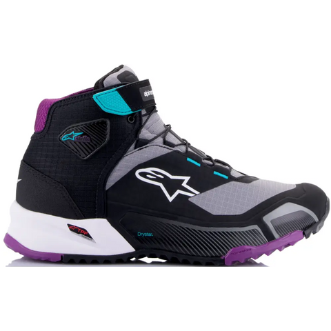 Botines de Mujer Alpinestars Stella CR-X Drystar Black/Gray/Plum Teal